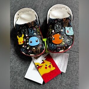 Crocs Boys Pokemon Classic Clog  Size 5c Toddler NEW WITH TAGS!